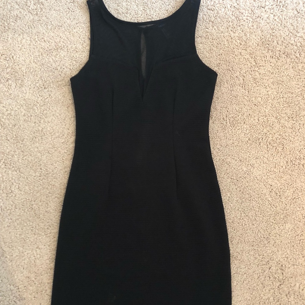 Black dress.